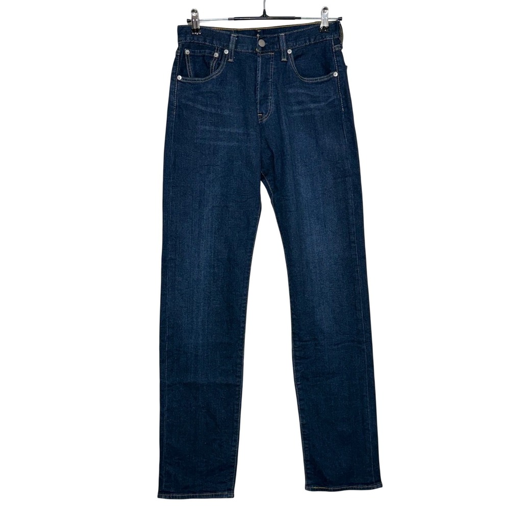Levis 501 Jeans Mens Measures 28X33 Tag 28x34 Blue Button Fly Original Fit Work